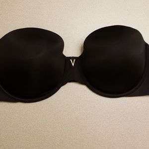 Black, Victoria's Secret strapless bra
